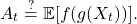 \[A_t \stackrel{?}{=} \mathbb{E} [f(g(X_t))].\]