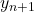 Rendered by QuickLaTeX.com y_{n+1}