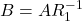 B = AR_1^{-1}