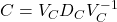 C = V_C D_C V_C^{-1}