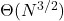 \Theta(N^{3/2})