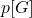 p[G]