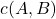 Rendered by QuickLaTeX.com c(A,B)