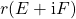 Rendered by QuickLaTeX.com r(E+\mathrm{i}F)