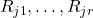 R_{j1},\ldots,R_{jr}