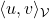 \langle u, v\rangle_{\mathcal{V}}